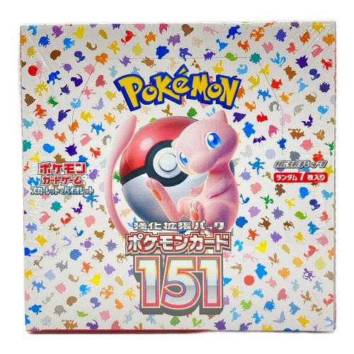 ポケモンカード スカーレット&バイオレット ポケモンカード151 強化拡張パック