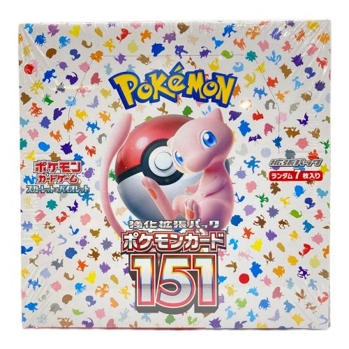 ポケモンカード スカーレット&バイオレット ポケモンカード151 強化拡張パック