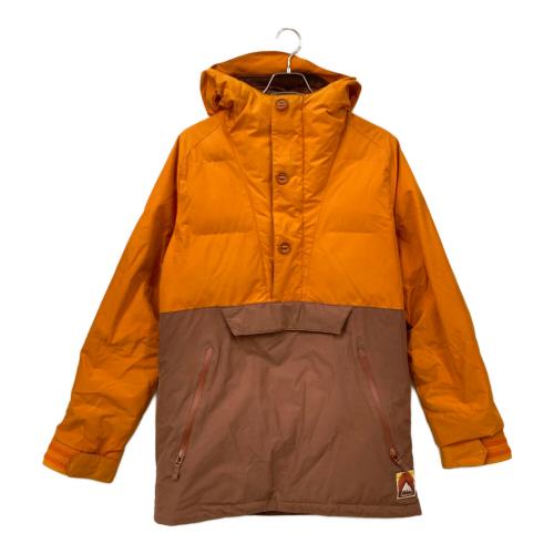 BURTON (バートン) スノーボードウェア(ジャケット) メンズ SIZE S オレンジ×ブラウン
