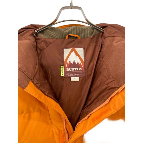 BURTON (バートン) スノーボードウェア(ジャケット) メンズ SIZE S オレンジ×ブラウン