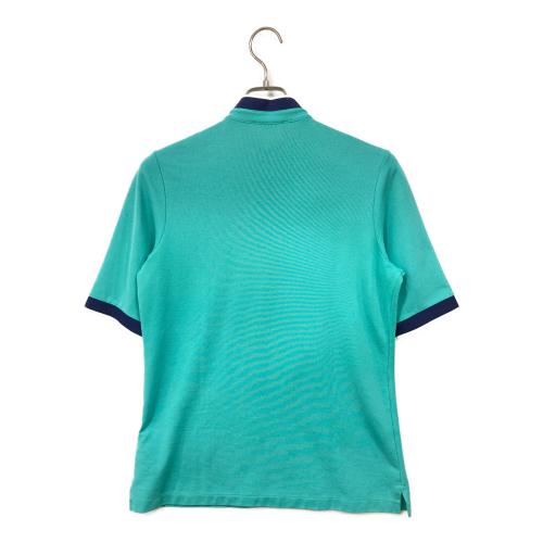 Ralph Lauren POLO GOLF (ラルフローレンポロゴルフ) ゴルフポロシャツ レディース SIZE M グリーン×ネイビー