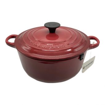 LE CREUSET (ルクルーゼ) ココット・ロンド 20cm レッド