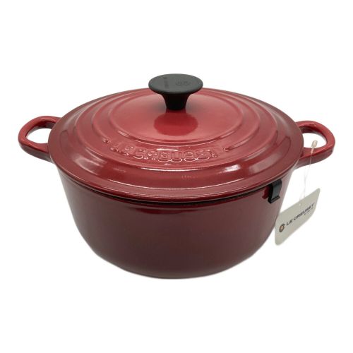 LE CREUSET (ルクルーゼ) ココット・ロンド 20cm レッド