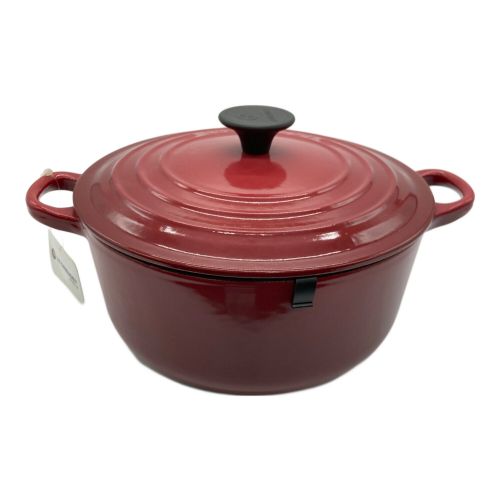 LE CREUSET (ルクルーゼ) ココット・ロンド 20cm レッド
