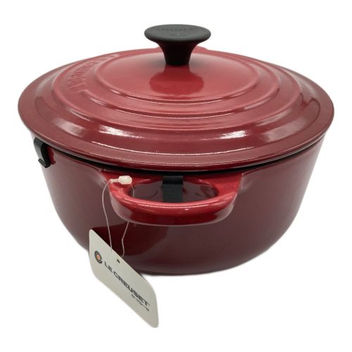 LE CREUSET (ルクルーゼ) ココット・ロンド 20cm レッド