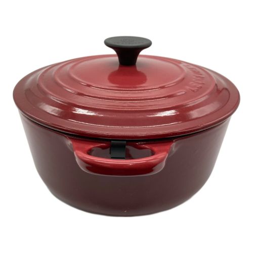 LE CREUSET (ルクルーゼ) ココット・ロンド 20cm レッド