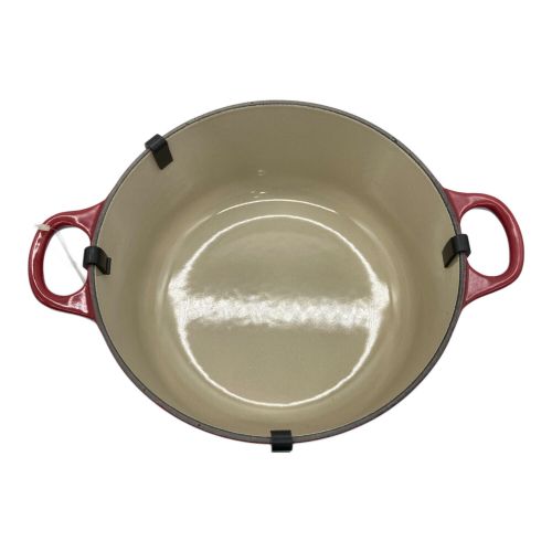 LE CREUSET (ルクルーゼ) ココット・ロンド 20cm レッド