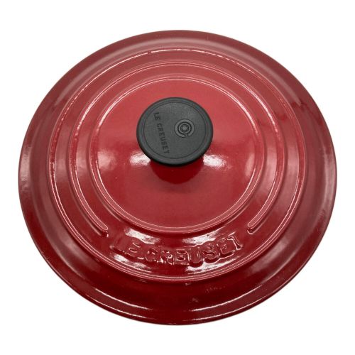 LE CREUSET (ルクルーゼ) ココット・ロンド 20cm レッド