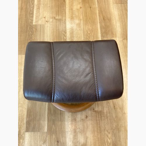 Ekornes (エコーネス) ハイバックチェアー ブラウン×ナチュラル