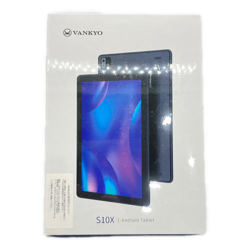 VANKYO (バンキョー) タブレット S10X Wi-Fiモデル バッテリー:Sランク(100%) 程度:Sランク(新品同様) S10X4U21JISHD1100781