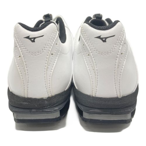 MIZUNO (ミズノ) ゴルフシューズ メンズ SIZE 25.5cm ホワイト×ブラック 45KO-10501