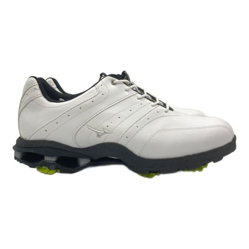 MIZUNO (ミズノ) ゴルフシューズ メンズ SIZE 25.5cm ホワイト×ブラック 45KO-10501