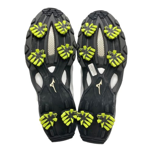 MIZUNO (ミズノ) ゴルフシューズ メンズ SIZE 25.5cm ホワイト×ブラック 45KO-10501