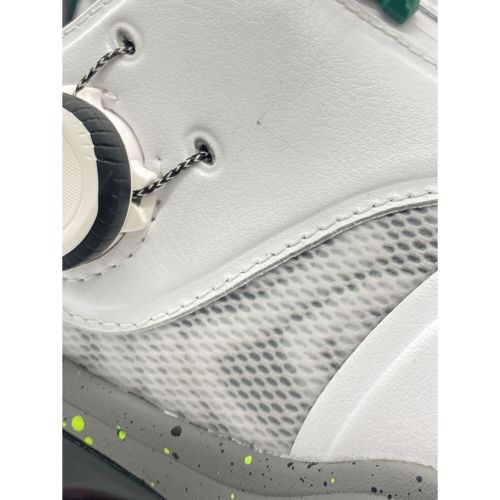 adidas (アディダス) ゴルフシューズ メンズ SIZE 27cm ホワイト×グリーン コードカオス 25 ボア IG8705