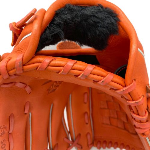 MIZUNO (ミズノ) グローブ レッド ソフトボール用 WILL DRIVE 右投げ用