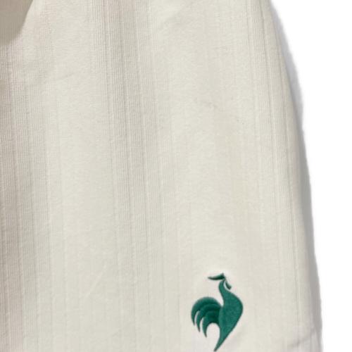le coq sportif GOLF (ルコック スポルティフ ゴルフ) ショートスカート ゴルフウェア(スカート) LT4SFK40L レディース SIZE M ホワイト×グリーン
