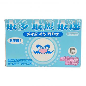 まわるメイドインワリオ ゲームボーイアドバンス用ソフト -