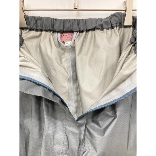 BAILESU (バイレス) レインウェアセット レディース オレンジ×グレー