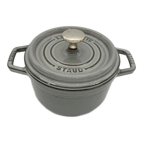 Staub (ストウブ) 両手鍋 グレー 16cm