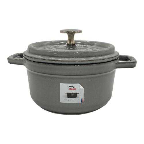 Staub (ストウブ) 両手鍋 グレー 16cm