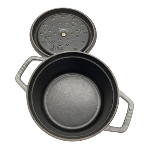 Staub (ストウブ) 両手鍋 グレー 16cm