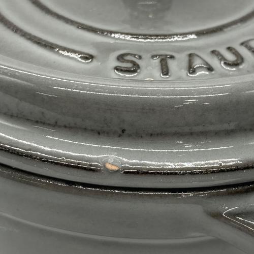 Staub (ストウブ) 両手鍋 グレー 16cm