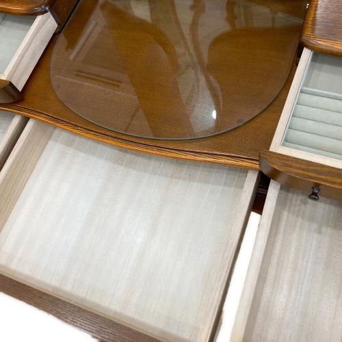 松永工房 (マツナガコウボ) ドレッサー ブラウン @ 半三面 CONTENUE ルーシー W810×D450×H1550 Takashi Ozawa