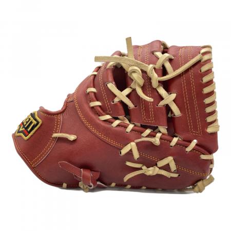 ZETT (ゼット) 硬式グローブ ボルドー×ホワイト プロステイタス