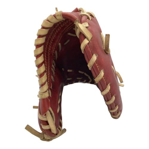 ZETT (ゼット) 硬式グローブ ボルドー×ホワイト プロステイタス ファーストミット BPROFM433