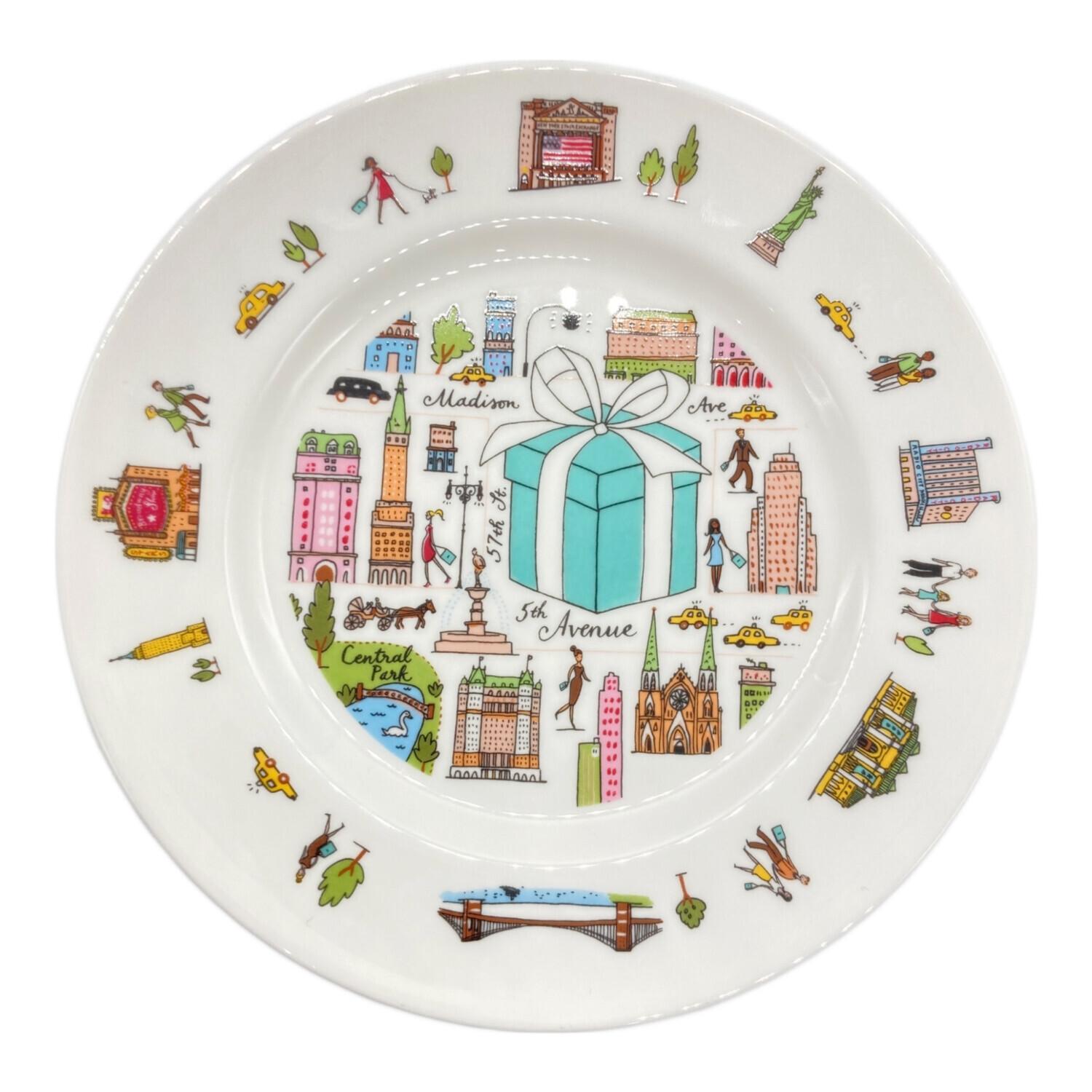 ティファニー プレート Tiffany お皿 2枚セット イタリア Tiffany & Co