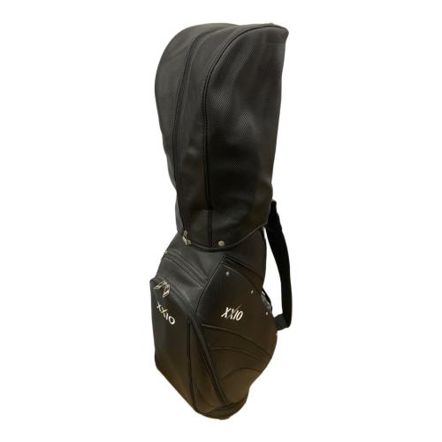 XXIO(DUNLOP) (ゼクシオ（ダンロップ）) キャディバッグ ブラック×ホワイト