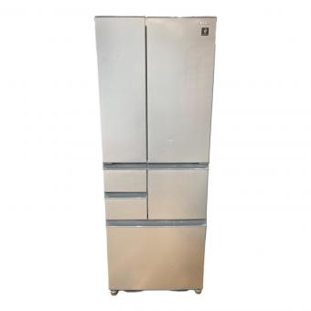 SHARP (シャープ) 6ドア冷蔵庫 SJ-X500M-S 2024年製 502L 冷蔵室棚1点欠品 クリーニング済