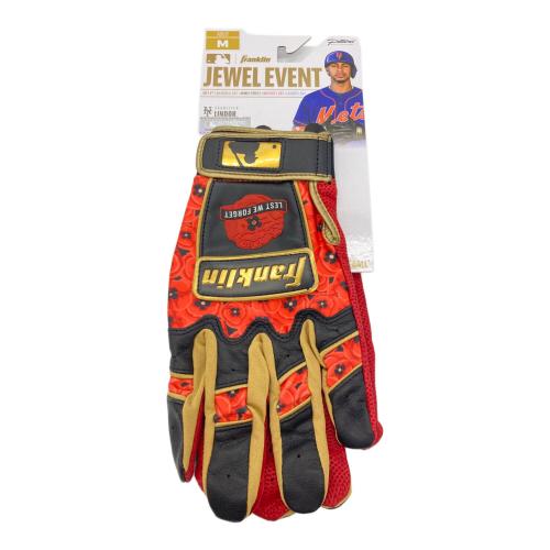 FRANKLIN (フランクリン) バッティンググローブ Mサイズ レッド×ゴールド JEWEL EVENT CFX-PRO