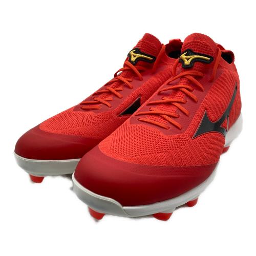 MIZUNO (ミズノ) MPドミナント ニットTPU SIZE 28cm レッド×ブラック 11GP200061