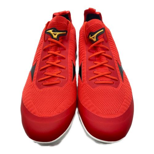 MIZUNO (ミズノ) MPドミナント ニットTPU SIZE 28cm レッド×ブラック 11GP200061