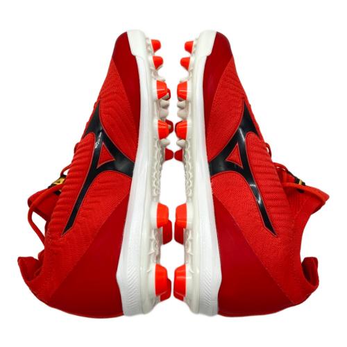 MIZUNO (ミズノ) MPドミナント ニットTPU SIZE 28cm レッド×ブラック 11GP200061