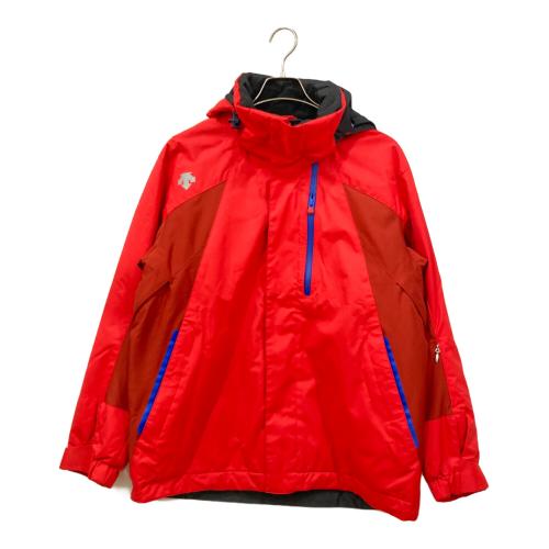 DESCENTE (デサント) スキーウェア(セット) DRA-9178/DRA-9500 ● メンズ SIZE L レッド×グレー