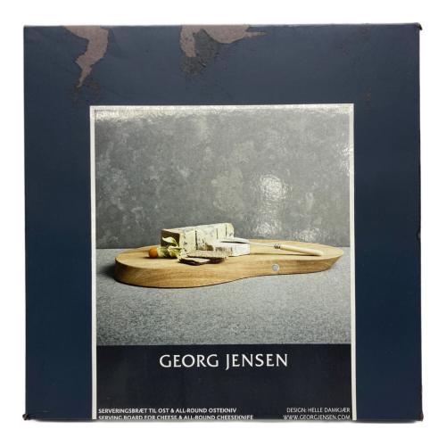 Georg Jensen (ジョージジェンセン) フォルチマ チーズボード&ナイフセット 3390235 チーズボード&ナイフセット