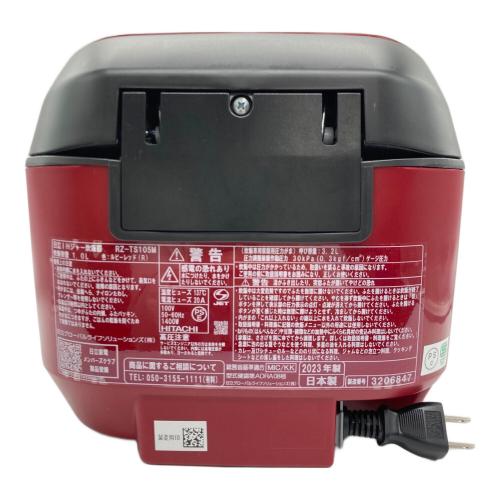 HITACHI (ヒタチ) IH炊飯ジャー 動作確認済 RZ-TS105M 2023年製 5.5合(1.0L) 程度B(軽度の使用感)