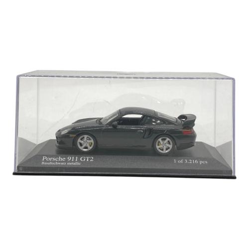 MINICHAMPS (ミニチャンプス) Porsche911 GT2 Basaltschwarz metalic モデルカー