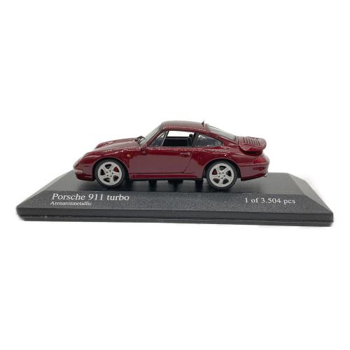 MINICHAMPS (ミニチャンプス) 911 turbo モデルカー PORSCHE