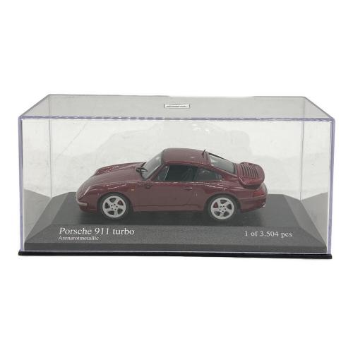 MINICHAMPS (ミニチャンプス) 911 turbo モデルカー PORSCHE