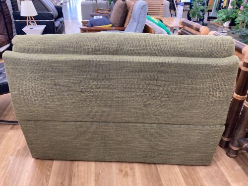 2人掛けソファー グリーン 背もたれ取り外し可能  229