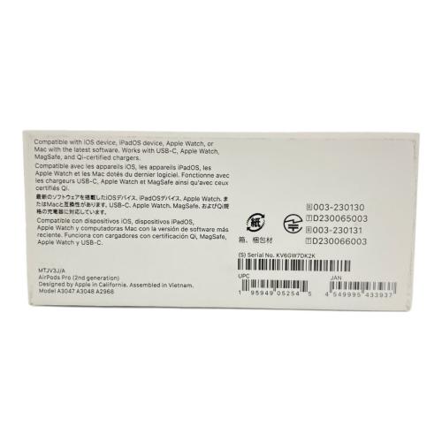 Apple (アップル) AirPods(第2世代) MTJV3J/A