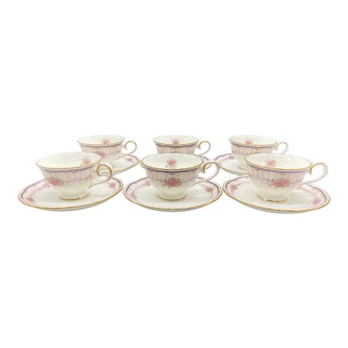 Noritake (ノリタケ) カップ&ソーサー スウィートフェアリー 6Pセット
