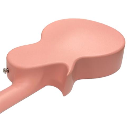 ENYA (エンヤ) ミニアコースティックギター ピンク やや順反り有