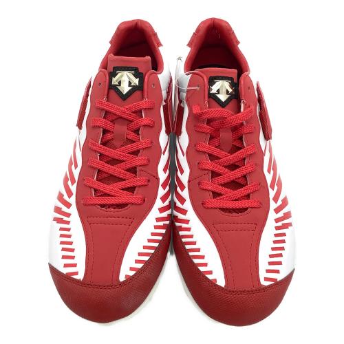 DESCENTE (デサント) コウノエベルトスパイク2-BS SIZE 27.5cm レッド×ホワイト DB1RJA10WR