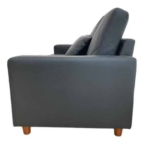 3人掛けソファー ブラック 142