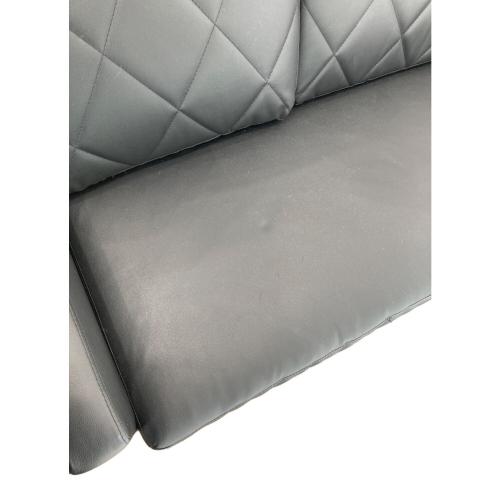 3人掛けソファー ブラック 142