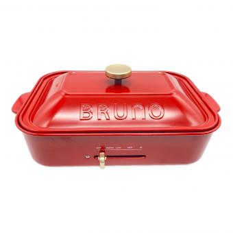 BRUNO (ブルーノ) コンパクトホットプレート BOE21 2015年発売モデル レッド